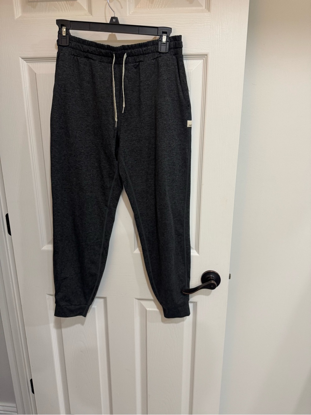 Vuori Dark Charcoal Drawstring Joggers